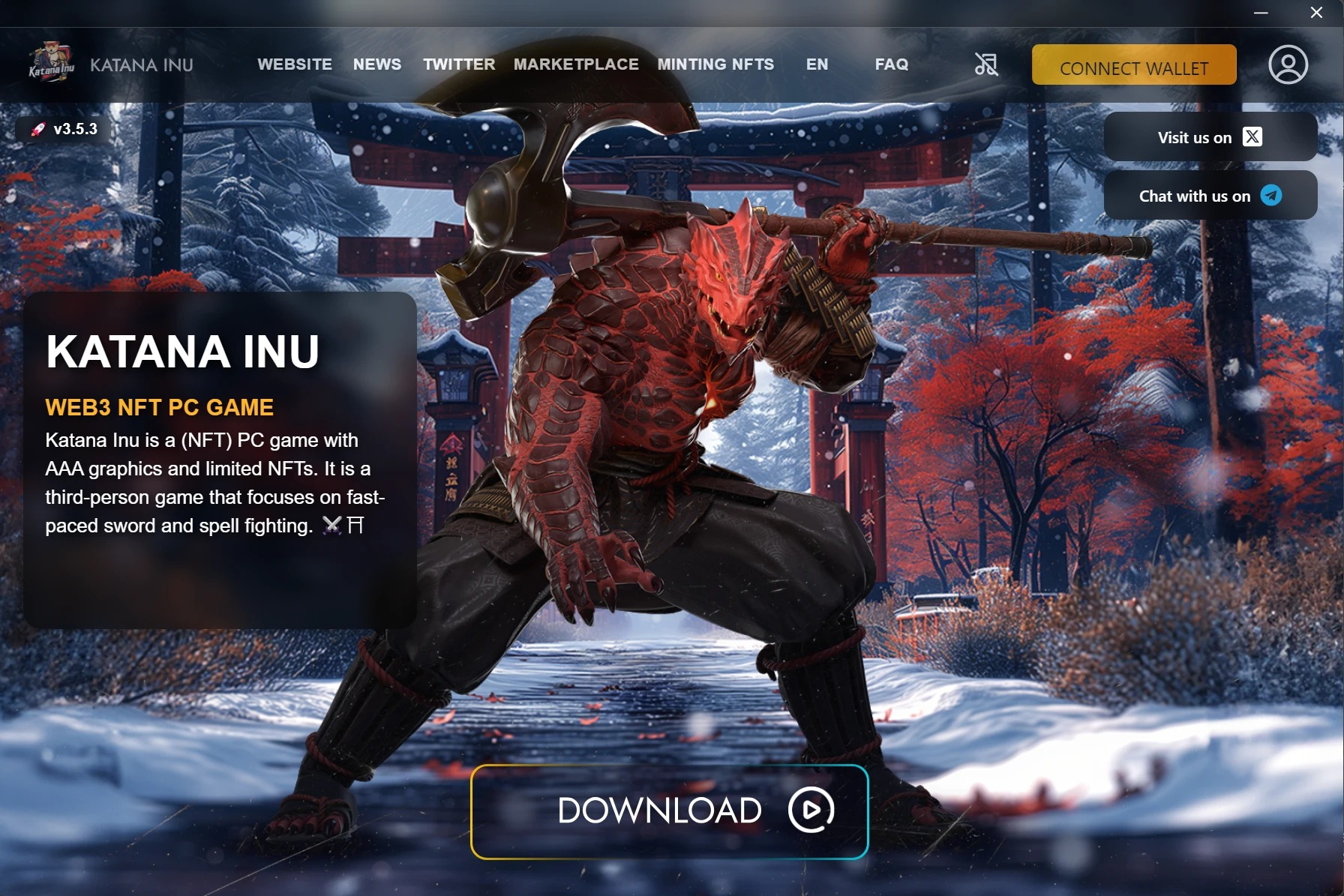 Katana Inu Web3 Launcher